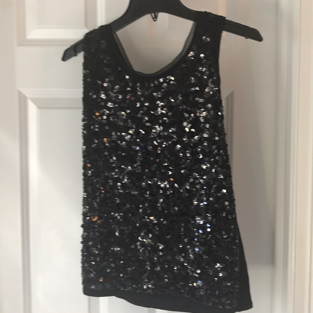 Sequence top!  Very cute for an evening out!